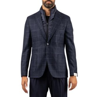 Paoloni Giacca Sartoriale - - Jackets - Uomo - Blu - M
