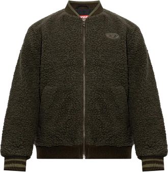 Diesel S-Reds Jas - Heren - Bomber jackets - Groen - M - Wol - Jassen