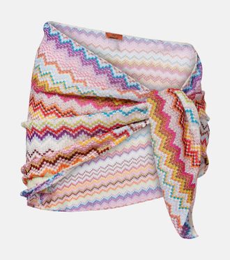 Missoni Zigzag beach cover-up