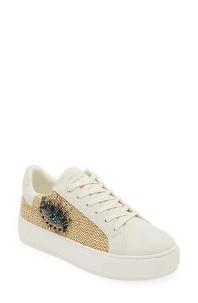 Kurt Geiger Laney Eye Sneaker in Beige Oth at Nordstrom Rack, Size 8.5Us / 39Eu