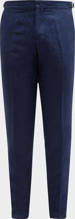 Orlebar Brown Men & apos;s Griffon Linen Trousers
