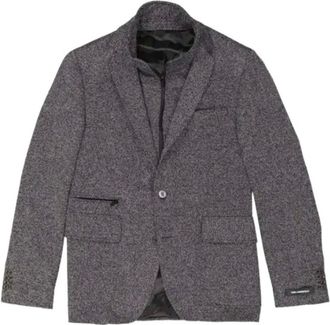Karl Lagerfeld Hombre, Chaquetas, Gris, Talla: L