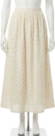 Z Supply Bria Eyelet Skirt In White
