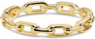 Devata Cable Link Ring in Gold at Nordstrom Rack, Size 6