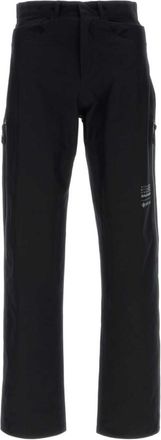 Maison Margiela Black Logo Print Pant