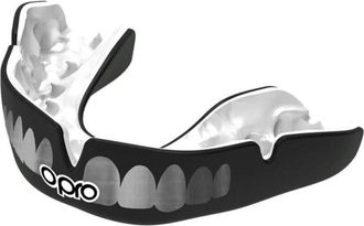 OEM Protector Dental Opro Instant Custom Fit Negro/plateado