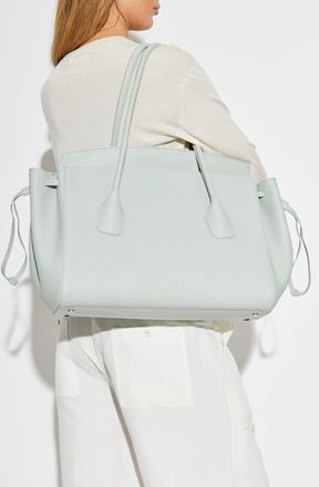 Jil Sander Voyage Medium Shopper Bag, Womens, Light Blue