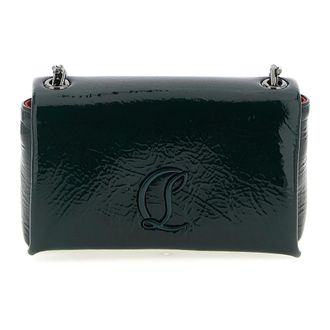 Christian Louboutin Loubi54 Crossbody tas - Dames - Tassen - Groen - Maat: ONE Size Zijde