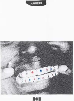 Nahmias T-shirt con stampa grafica - Bianco