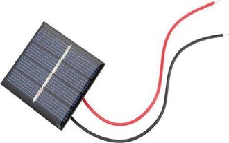 OEM Paquete De 2 Mini Paneles Solares Policristalinos Ulisem, Panel Solar Fotovoltaico Para Bricolaje Dom&eacute;stico, Proyectos Cient&iacute;ficos, Juguetes, Cargador