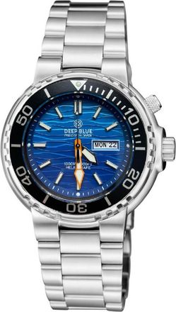 Deep Blue Pro Sun Diver IV Quartz Blue Dial Mens Watch SDVRQTZGDBLUE