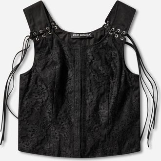 Our Legacy Women s Tough Vest Studio Black