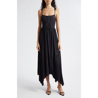 Ramy Brook August Handkerchief Hem Dress in Black at Nordstrom Rack, Size Medium