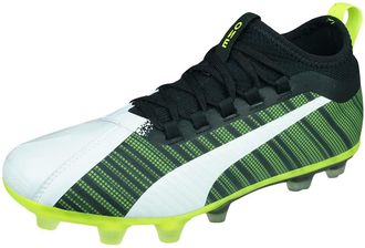 Puma ONE 5.2 HG Mens Football Boots-White-6.5