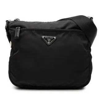Prada Pre-owned Prada Tessuto Zip Top Crossbody Unisex XYUJ35DGYXO6LPJG