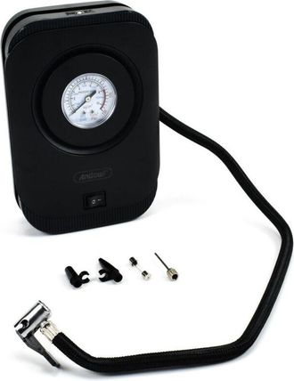 Trade Shop Trade Shop - Compressore DAria Pompa Per Auto 120w Cavo Accendisigari 12v Manometro Q-dq025