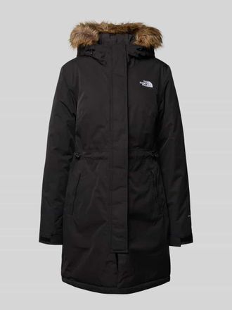 The North Face Funktionsparka mit Logo-Stitching Modell Zaneck in Black, Gr&ouml;&szlig;e S