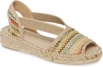 Toni Pons Estel Espadrille Wedge Sandal in Multi Fabric at Nordstrom, Size 5.5-6Us