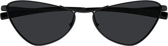 Saint Laurent Sunglasses, female, Black, Size: 56 MM Sunglasses SL 830