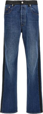 Wales Bonner Echo Denim Jeans - Heren - Regular Fit Jeans - Blauw - W34 - Denim - Jeans