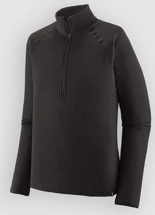 Patagonia Cap Tw Zip Neck Camiseta T&eacute;cnica negro