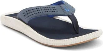 Olukai Ulele Flip Flop in Trench Blue/trench Blue at Nordstrom, Size 10