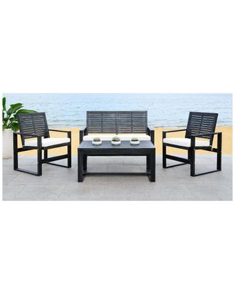 Safavieh Ozark 4Pc Outdoor Living Set