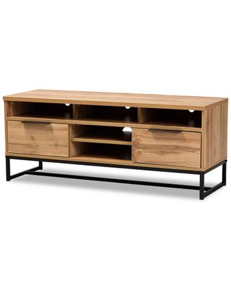 Design Studios Reid Industrial 2-Drawer Tv Stand