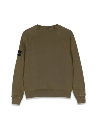 Stone Island Cotton Crewneck Sweatshirt - Green
