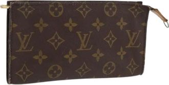 Louis Vuitton Pre-owned Clutches, female, Brown, Size: ONE SIZE Pre-owned Canvas Clutch