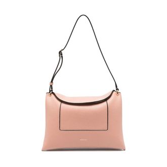 Wandler Tassen, Dames, Roze, ONE Size, Leer, Penelope Slouch Bag
