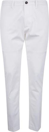 Nine In The Morning Chinos - Heren - Chinos - Wit - M - Broeken