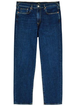 Paul Smith Relaxed Tapered-leg Denim Jeans - Mid Blu - 36 (W36 / XL)