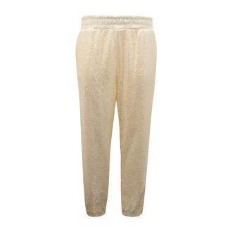 PHO Firenze Broeken, Dames, Wit, M, Pailletten, 5422010C Broeken