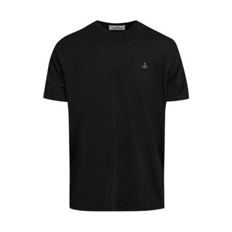 Vivienne Westwood T-Shirts, female, Black, Size: S Multi Orb Black T-Shirt