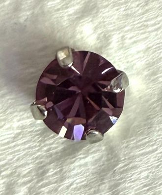 Mariana Womens Studs Earrings In Purple