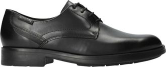 Mephisto Smith Smart City Veterschoen - Heren - Nette schoenen - Zwart - 46 EU - Leer - Schoenen