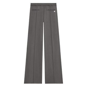 Courr&egrave;ges Interlock Trainingsbroek - Dames - Sweatpants - Grijs - M - Polyester - Broeken