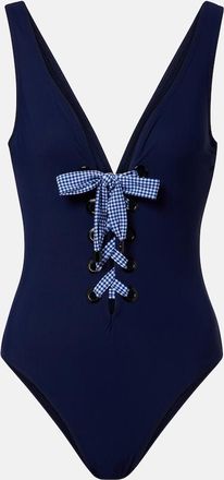 Karla Colletto Costume intero con fiocco