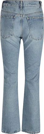 ARMARIUM Low-Rise Straight-Leg Jeans - Indigo