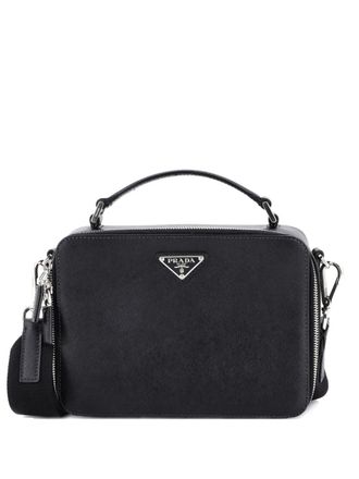Prada Brique Saffiano Leather Small crossbody bag - Black