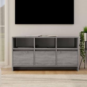 Berkfield Home TV Cabinet Grey Sonoma 102x37.5x52.5 cm Engineered Wood