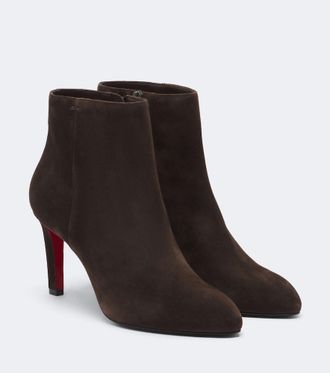 Christian Louboutin Fannylove suede ankle boots