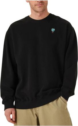 For&eacute;t Globus Sweatshirt - Heren - Sweatshirts - Zwart - L - Hoodies & sweatvesten