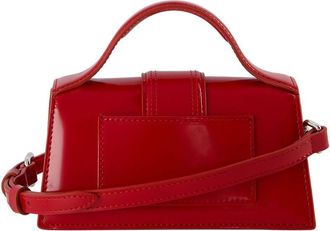 Jacquemus Womens Le Bambino - Jacquemus Leather Red Calfskin Bags Handbags-Purses
