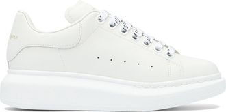 Alexander McQueen Leather Upper And Rubber Sole Sneaker Sneakers & Slip-On White