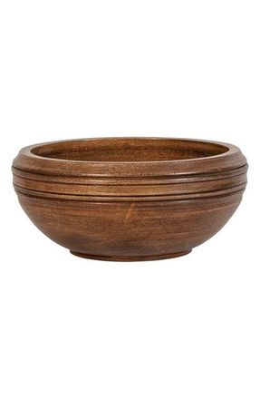 Juliska Bilbao Wood 12-Inch Serving Bowl in Brown at Nordstrom
