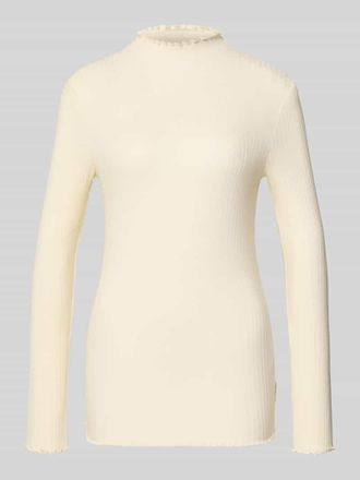 Marc O'Polo Denim Marc OPolo Denim Slim Fit Langarmshirt aus Lyocell-Mix in Offwhite, Gr&ouml;&szlig;e XL