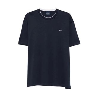 Paul & Shark T-Shirt - male - Paul & Shark - T-Shirts - Blue - 2XL - Tops