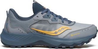 Saucony Aura TR GTX Hardloopschoenen - Dames - Sneakers - Blauw - 37 EU - Schoenen